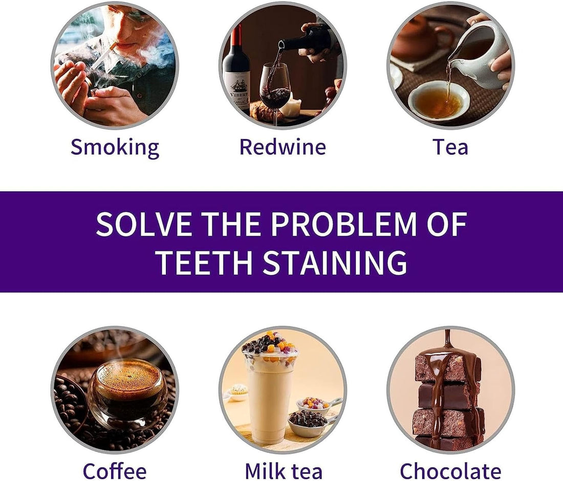 Purple Teeth Whitening Toothpaste ORIGINAL FREE HOME DELIEVERY ALL OVER KSA